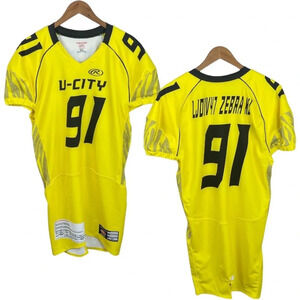 TS776 Mens Rawlings Football U-City Performance Sport Jersey Adult XL